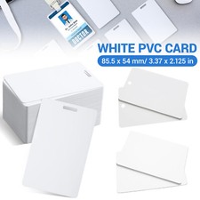 50-500 Stk Blanko PVC Karten