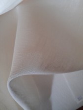 Traum  100% LEINEN STOFF BALLEN in Weiß 235g  B 150 cm  EDEL ü. 3 METER