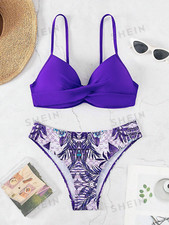 S BIS XL❤ Tropisch Bikini