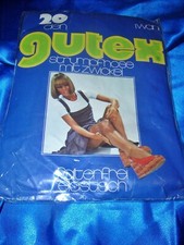 RAR Vintage Gutex Feinstrumpfhose Gr. II 40-42 inka 20 den RETRO Tights OVP