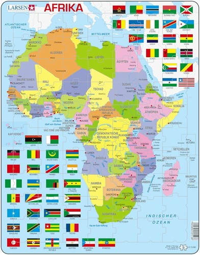 Larsen puzzle afrika - larsen,