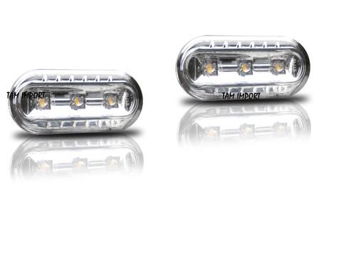 Seitenblinker led chrom - seitenblinker,