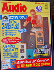 AUDIO 8/94,KLIPSCH SW 15,a/d/s SUB 12,MIRAGE PD 12 1 80,YAMAHA YST SW 200,IQ GEN