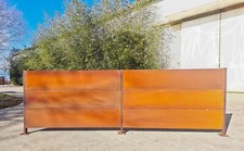Gartenzaun aus Metall ,Rost 