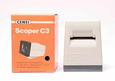 Cenei Scoper C3  Dias-Betrachter 5 x 5  mit OVP  Nr.293
