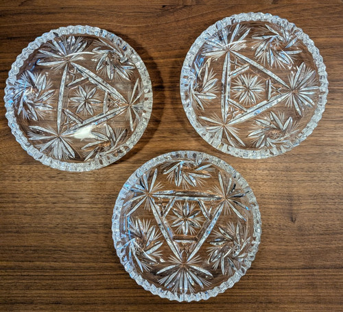 3 schöne dessertteller - 3,