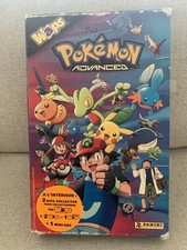 Panini "Pokemon Advanced Waps": 2 x Sammelschuber + 9 x Waps