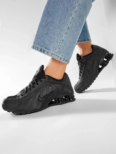 Nike shox schwarz orange - shox, r4