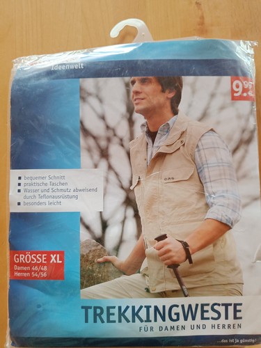 Trekkingweste unisex - trekkingweste, xl