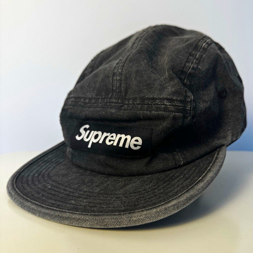 Supreme camp cap schwarz - supreme,