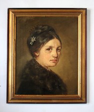Biedermeier Portrait einer