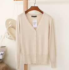 Damen Strickjacke Cardigan Top
