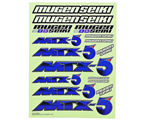 Mugen seiki dekorbogen - mugen,