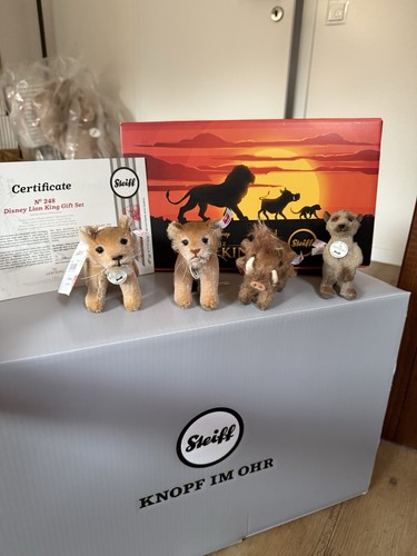 Steiff könig der löwen gift - der,