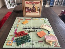 Monopoly Holzkiste Nostalgie
