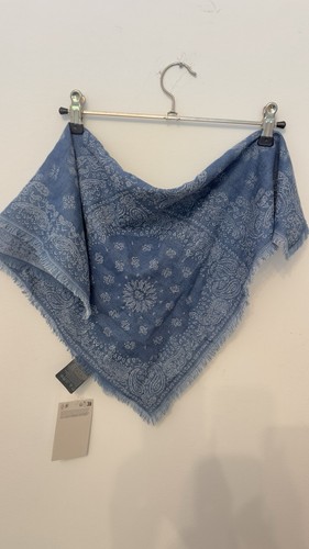 Tuch schal blau - h&m,