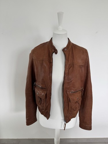 Massimo dutti echtleder jacke - massimo,