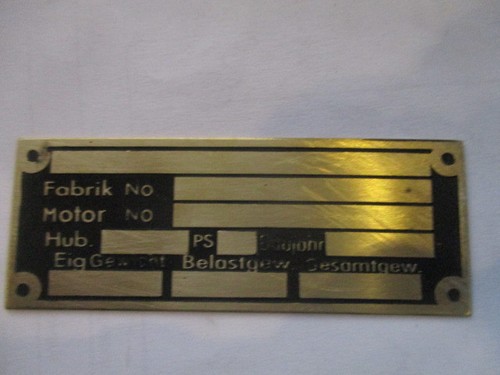 Oldtimer schild typenschild - oldtimer,