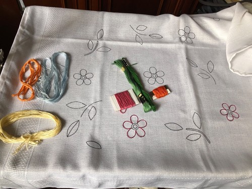 Decke zum aus sticken