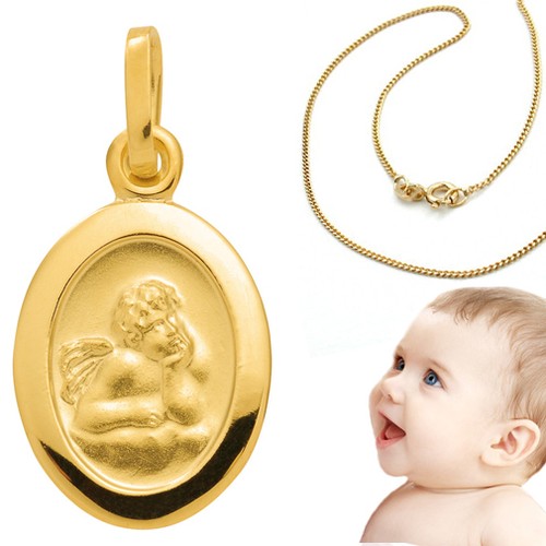 Baby kinder schutz engel gold - kinder,