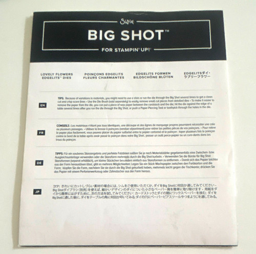 Sizzix big shot - sizzix,