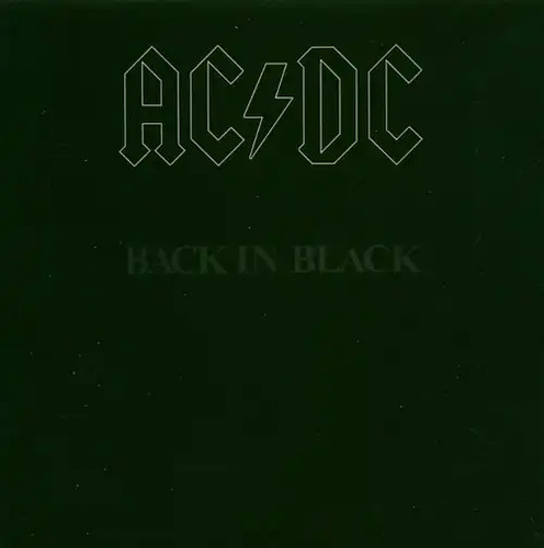 Back in black mini - -,