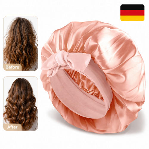 Schlafhaube maulbeerseide - schlafhaube,