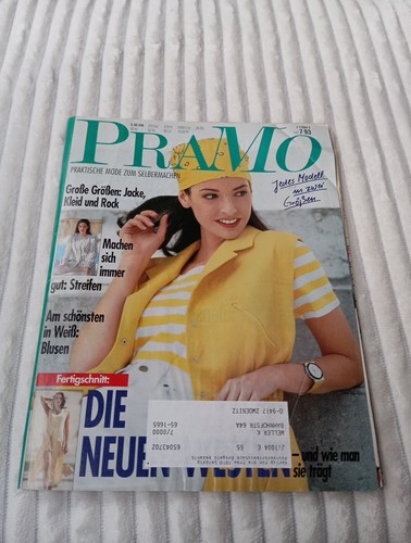 Pramo ddr schnittmusterbogen - pramo,