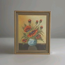 Ölgemälde Mohnblumen