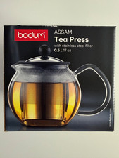 bodum ASSAM No. 1807 Teekanne mit Edelstahlfilter 0,5l NEU! Neupreis 50 EUR!