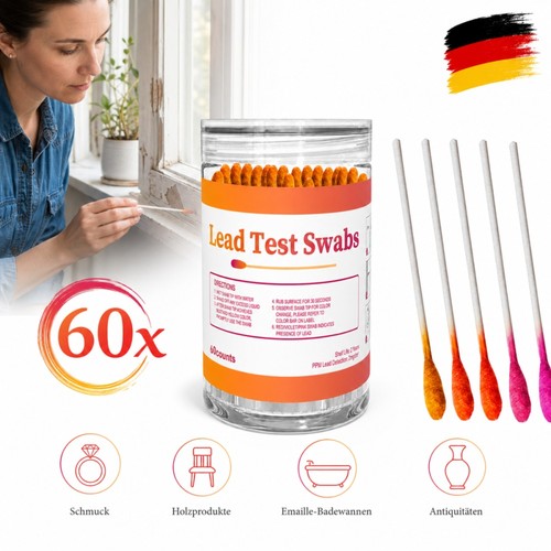 60x blei test - 60x, blei-test-kit-tupfer