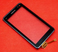 Origi Nokia N8 N8-00 Touchscreen Display Glas Digitizer Touch inkl Rahmen Frame