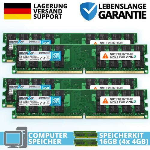 16gb ddr2 ram pc2 6400u - 16gb,