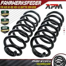 2x Federn Fahrwerksfeder Hinterachse für Audi A8 4D2 4D8 4.2 quattro 1994-2002