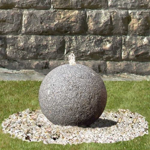 Granit quellkugel 30cm - Ø,