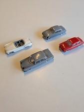 4 x Lego Modellautos, ca. 60er