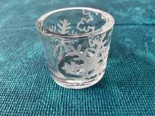 Leonardo Windlicht Schneeflocken Weihnachten Christmas Kult 90er 