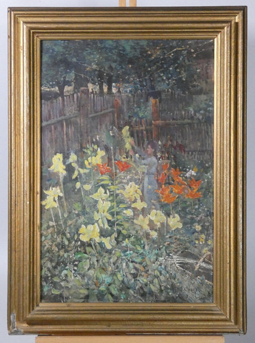 ölgemälde caspar frau im - Ölgemälde, g.