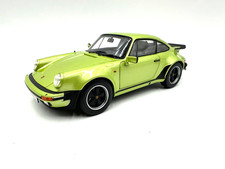 Porsche 911 Turbo 3.3 – Norev 1:18 – Grün Metallic Neuwertig
