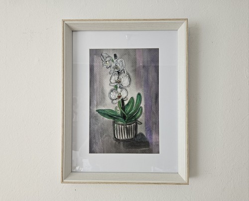 Bild aquarell orchidee - bild,