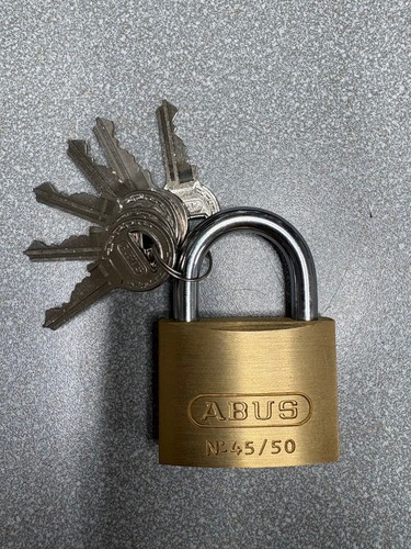 Abus vorhängeschloss messing - abus,