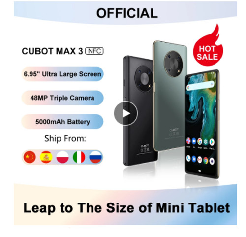 Cubot max smartphone 95 - max, 6,95"
