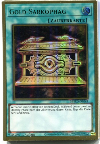Gold sarkophag - yu-gi-oh,