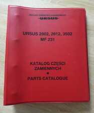Ursus Traktoren 2802 + 2812 + 3502 (MF231) Ersatzteilliste