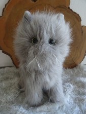 ? Katze Pets2Cuddle TCC Global Grau Stofftier Kuscheltier Plüschtier  25 cm ?