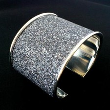 Armband Armreif Disco Glitzer