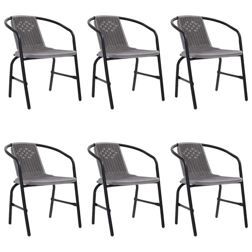 Vidaxl gartenstühle 6er - vidaxl, gartenstühle,