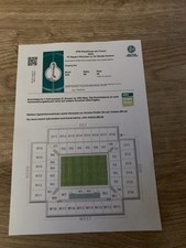 Sammlerticket dfb pokal finale - sammlerticket, dfb-pokal