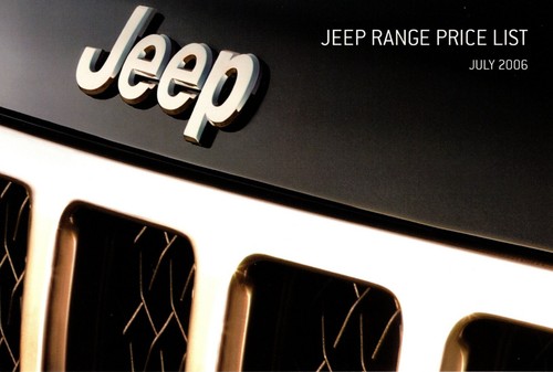 Jeep preisliste juli - preisliste,,