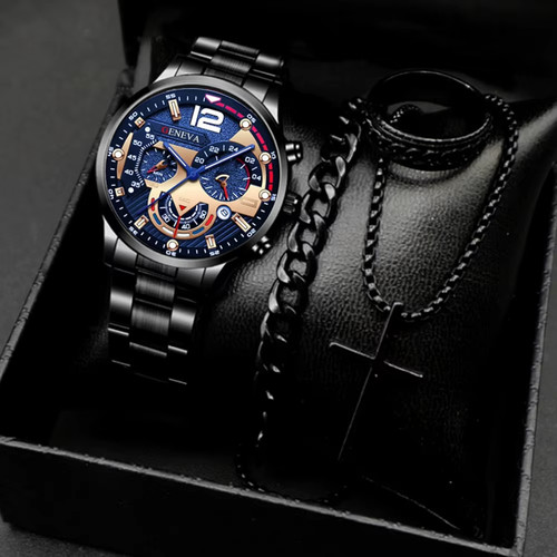 Herren geschenkbox uhr schmuck - geschenkbox,